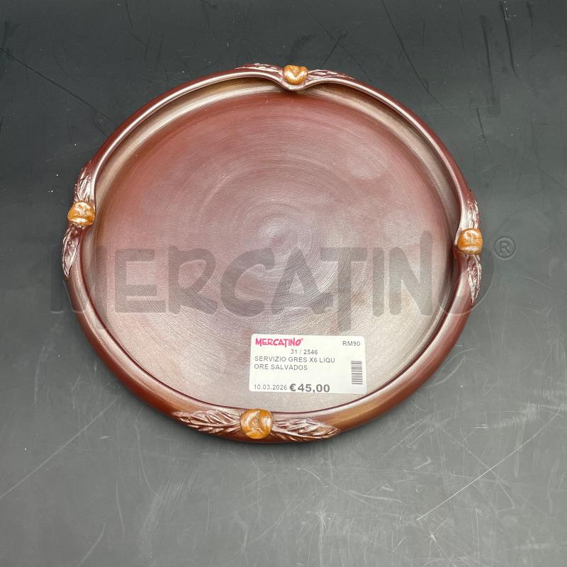 SERVIZIO GRES X6 LIQUORE SALVADOS | Mercatino dell'Usato Roma torrevecchia 2