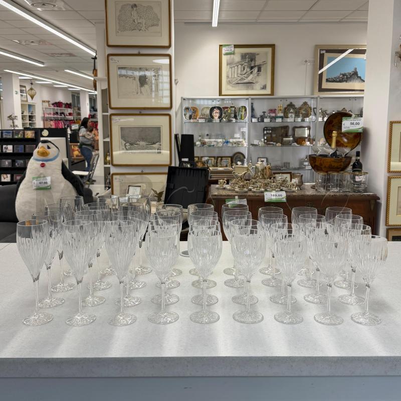 SER BICCHIERI CRISTALLO 3P VILLEROY & BOCH | Mercatino dell'Usato Roma torrevecchia 1