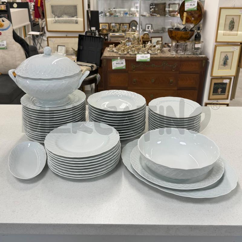 SER PIATTI BERNARDAUD LIMOGES VANNERIE X12+5P | Mercatino dell'Usato Roma torrevecchia 1