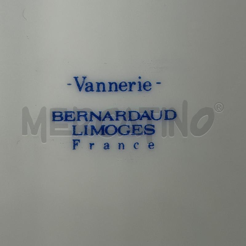 SER PIATTI BERNARDAUD LIMOGES VANNERIE X12+5P | Mercatino dell'Usato Roma torrevecchia 5