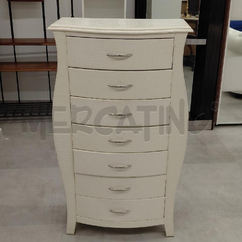 SETTIMINO ECOPELLE BIANCO CON DIF | Mercatino dell'Usato Roma torrevecchia 1