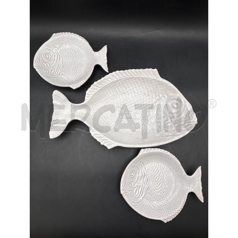 SET ARS ITALICA 3PZ PIATTI PESCE | Mercatino dell'Usato Roma torrevecchia 1