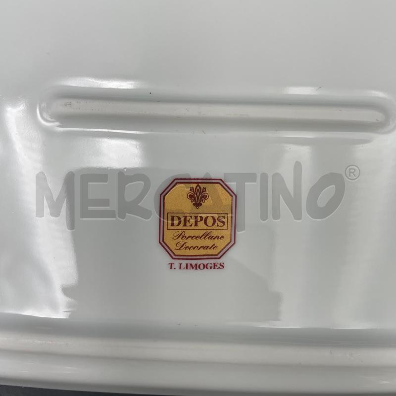 SET OLIERA DEPOS T.LIMOGES 4PZ+VASSOIO | Mercatino dell'Usato Roma torrevecchia 4