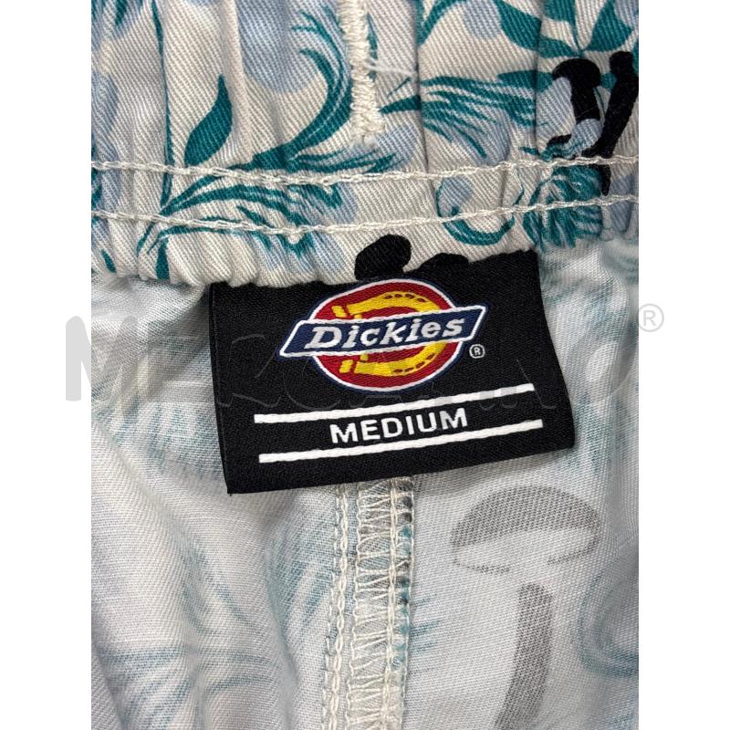 SHORTS U DICKIES BIANCO FANTASIA FIORI CELESTI | Mercatino dell'Usato Roma torrevecchia 3