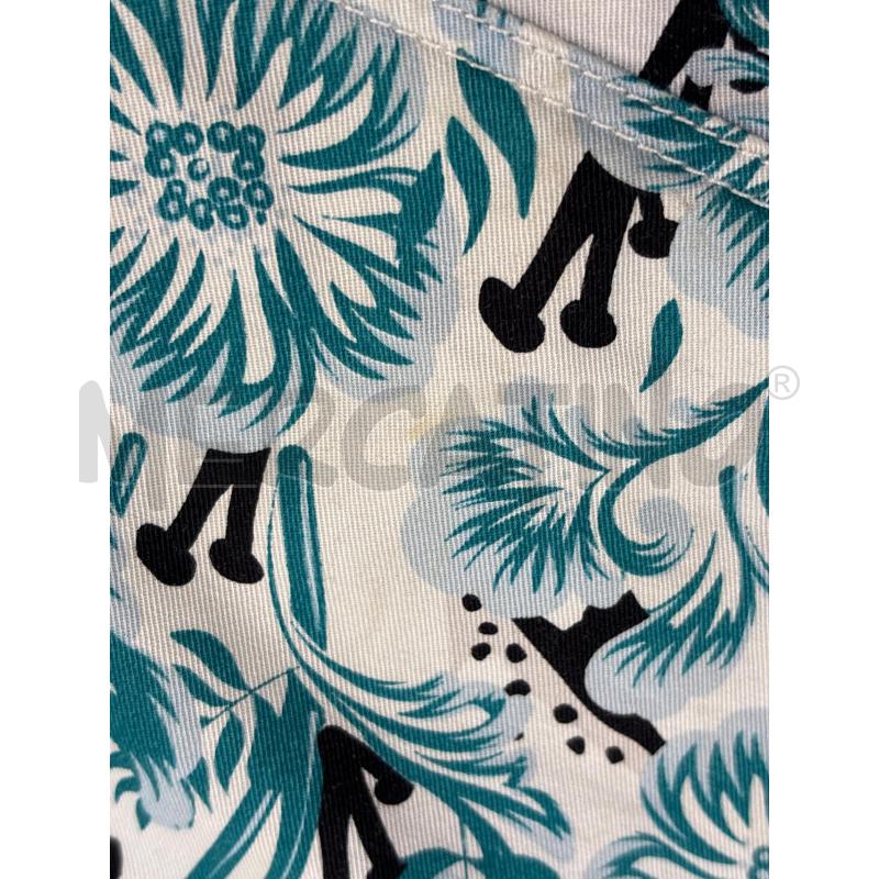 SHORTS U DICKIES BIANCO FANTASIA FIORI CELESTI | Mercatino dell'Usato Roma torrevecchia 5