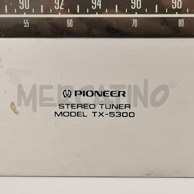 SINTONIZZATORE PIONEER TX-5300 | Mercatino dell'Usato Roma torrevecchia 3