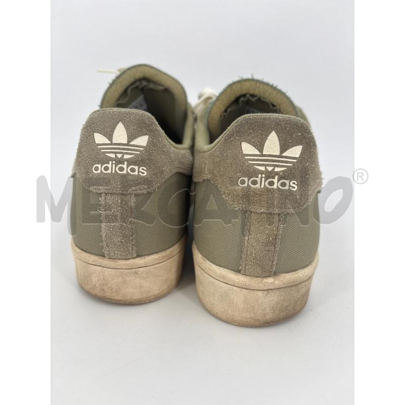 SNEAKERS ADIDAS VERDE MILITARE TESSUTO | Mercatino dell'Usato Roma torrevecchia 3