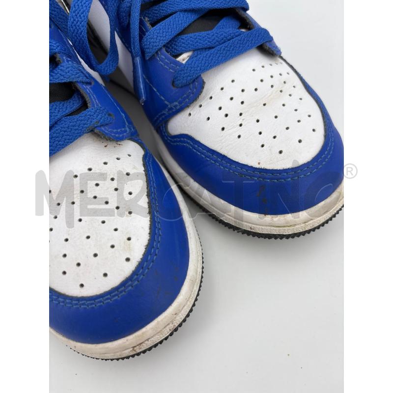 SNEAKERS B JORDAN BLU BAFFO NERO | Mercatino dell'Usato Roma torrevecchia 3