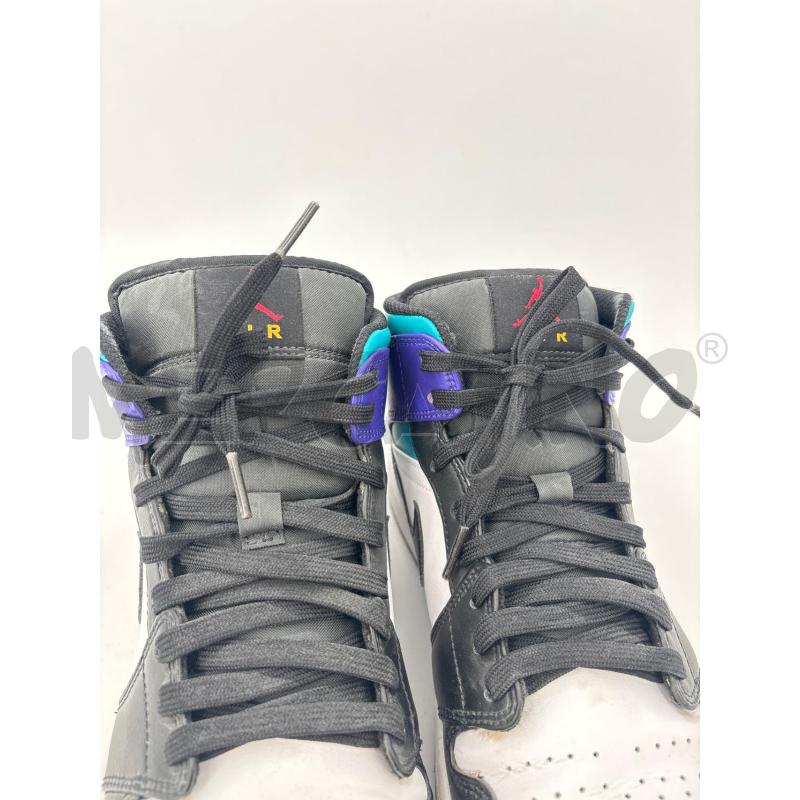 SNEAKERS JORDAN 1 MID COURT PURPLE TROPICAL TWIST  | Mercatino dell'Usato Roma torrevecchia 5