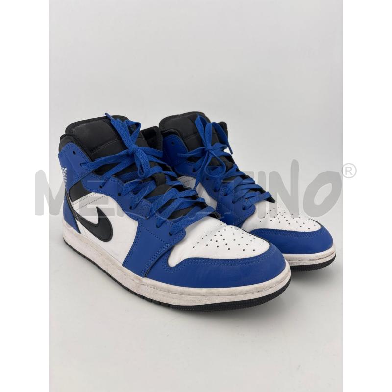 SNEAKERS JORDAN 1 MID GAME ROYAL BLU | Mercatino dell'Usato Roma torrevecchia 1