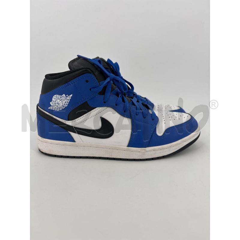 SNEAKERS JORDAN 1 MID GAME ROYAL BLU | Mercatino dell'Usato Roma torrevecchia 2