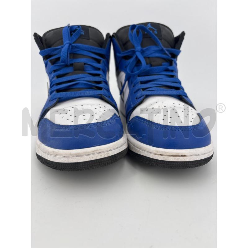 SNEAKERS JORDAN 1 MID GAME ROYAL BLU | Mercatino dell'Usato Roma torrevecchia 4
