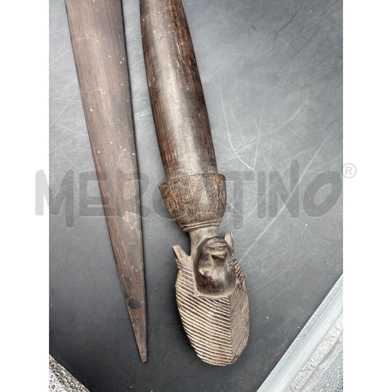 SPADA ETNICA AFRICANA MANICO VOLTO | Mercatino dell'Usato Roma torrevecchia 3
