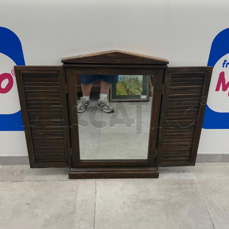 SPECCHIO A FINESTRA LEGNO | Mercatino dell'Usato Roma torrevecchia 2