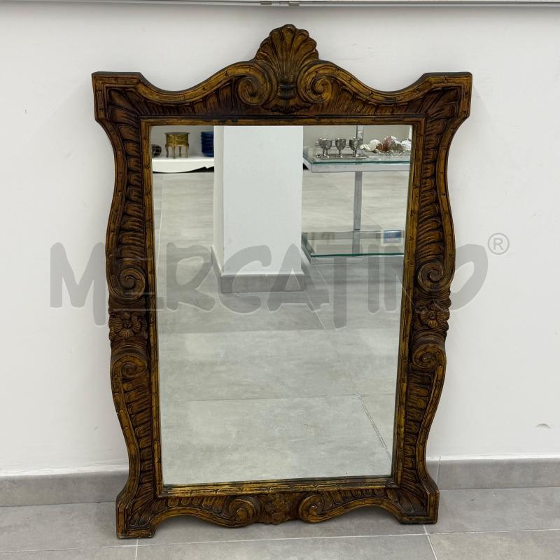 SPECCHIO C/LEGNO DOR FIORI | Mercatino dell'Usato Roma torrevecchia 1