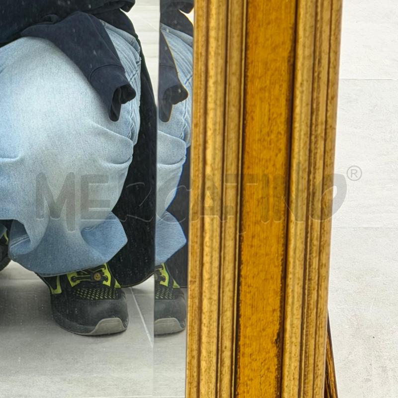 SPECCHIO DORATO OTTAGONALE | Mercatino dell'Usato Roma torrevecchia 3