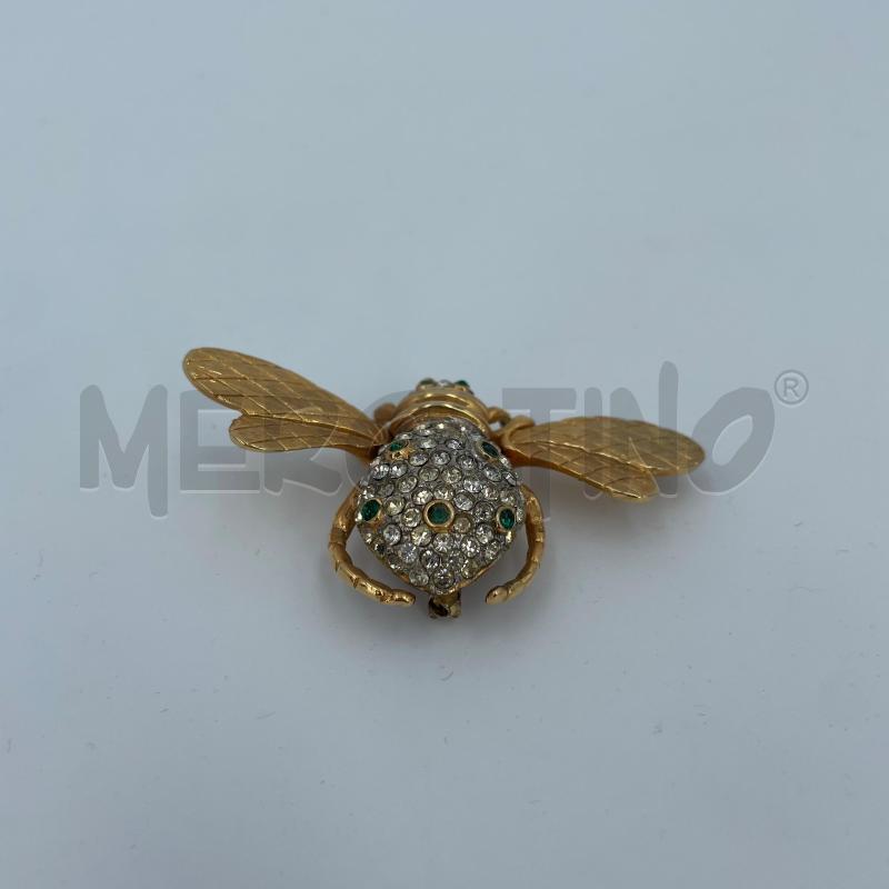 SPILLA LIBELLULA DORATA STRASS  | Mercatino dell'Usato Roma torrevecchia 2