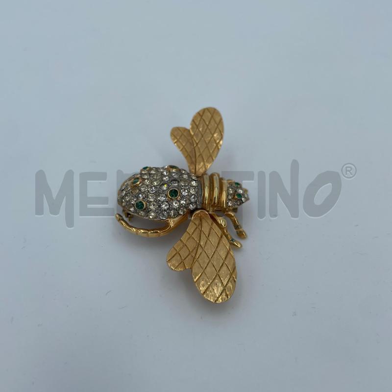 SPILLA LIBELLULA DORATA STRASS  | Mercatino dell'Usato Roma torrevecchia 3