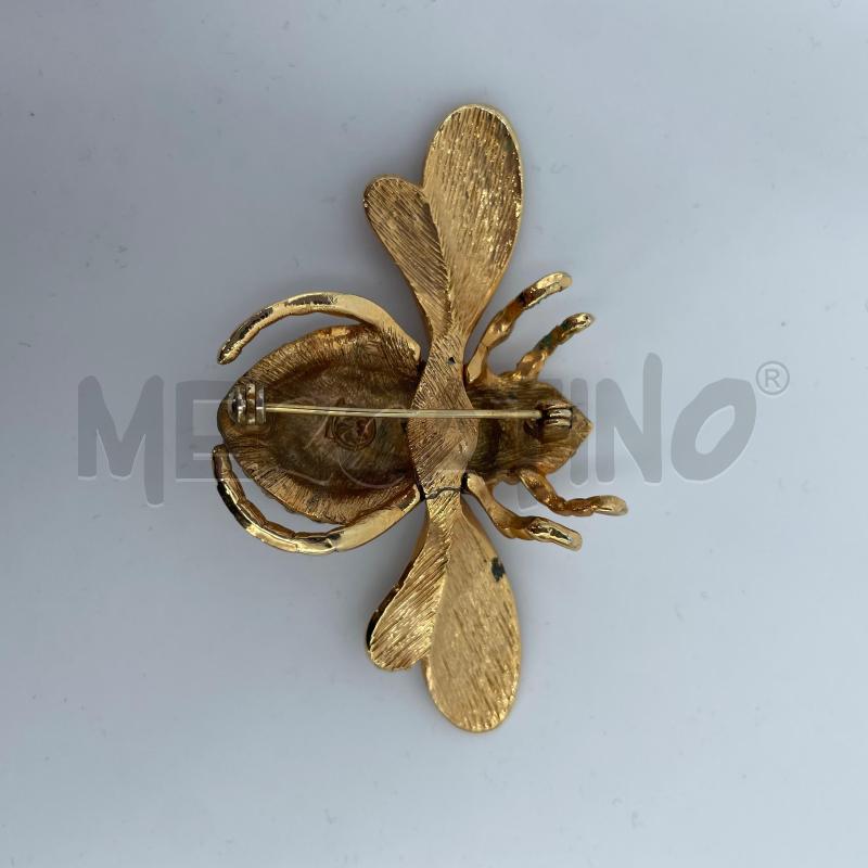 SPILLA LIBELLULA DORATA STRASS  | Mercatino dell'Usato Roma torrevecchia 5