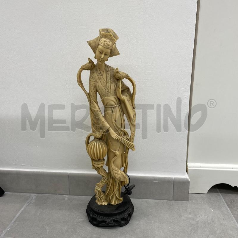 STATUA ORIENTALE ALTA LAVORATA | Mercatino dell'Usato Roma torrevecchia 1