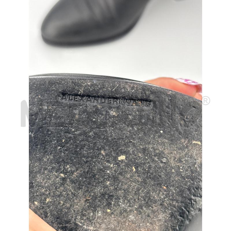 STIVALETTI D ALEXANDER WANG NERI GABI  | Mercatino dell'Usato Roma torrevecchia 4