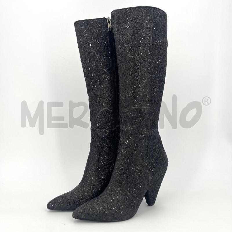 STIVALI D LIUJO NERI PAILLETTES NERE | Mercatino dell'Usato Roma torrevecchia 1