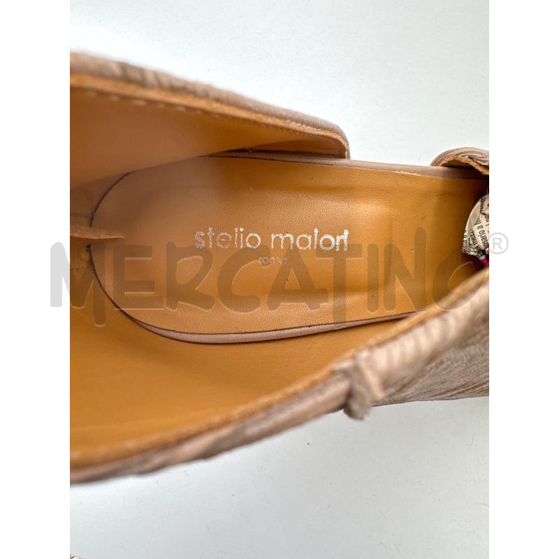 STIVALI D STELIO MALORI PELLE ROSA ANTICO OPEN TOE | Mercatino dell'Usato Roma torrevecchia 5