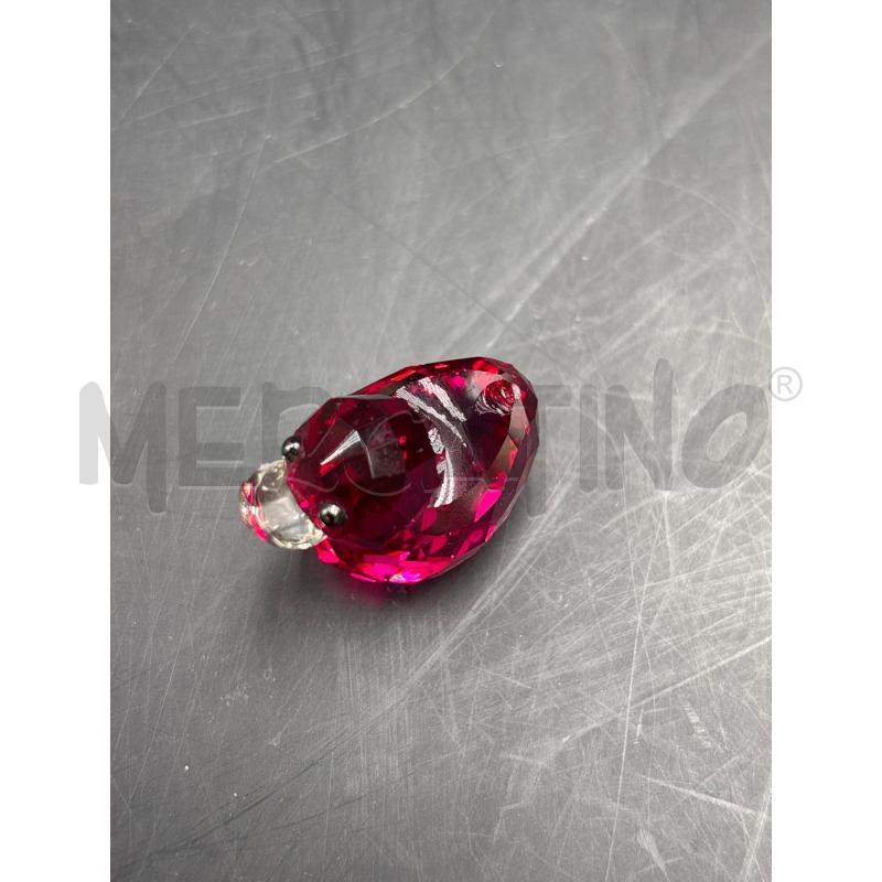 SWAROVSKI HAPPY DUCKS PAPERELLE VIOLA BASE NERA CON DIF | Mercatino dell'Usato Roma torrevecchia 3
