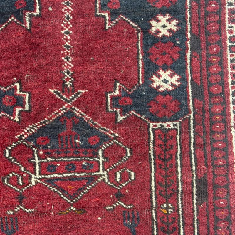 TAPPETO AFGANO ROSSO 235X118 CIRCA | Mercatino dell'Usato Roma torrevecchia 2