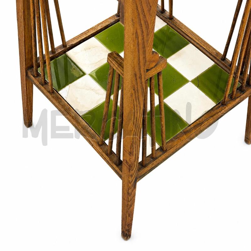 TAVOLINO STILE LIBERTY RIPIANO SCACCHI | Mercatino dell'Usato Roma torrevecchia 4
