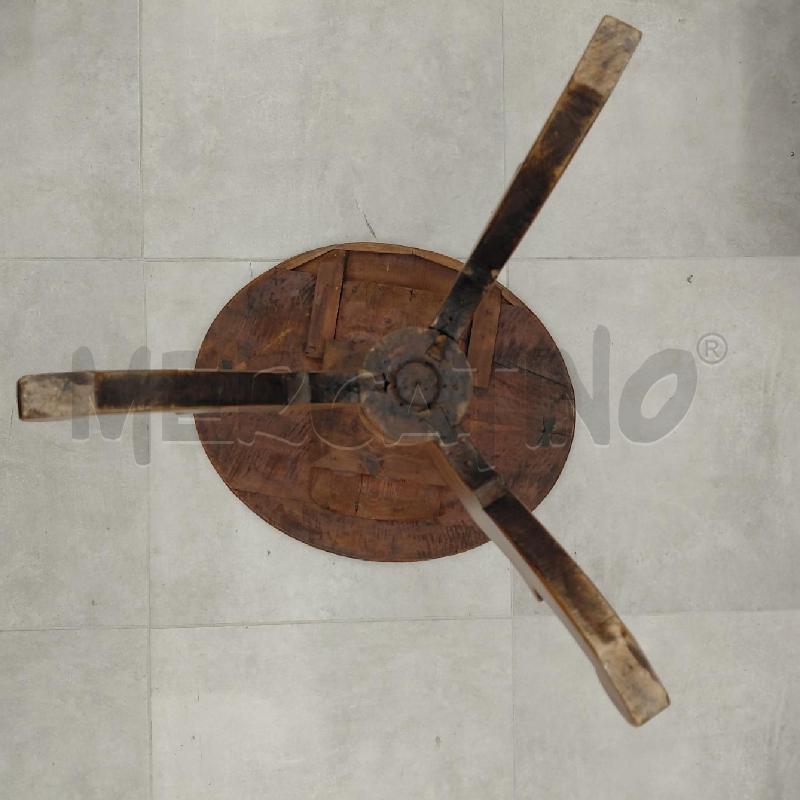 TAVOLINO TRIPODE LEGNO OVALE | Mercatino dell'Usato Roma torrevecchia 4