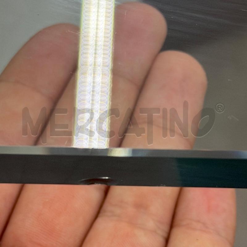 TAVOLO CRISTALLO BASE METALLO 2 PICCOLE IMPERFEZIONI | Mercatino dell'Usato Roma torrevecchia 4