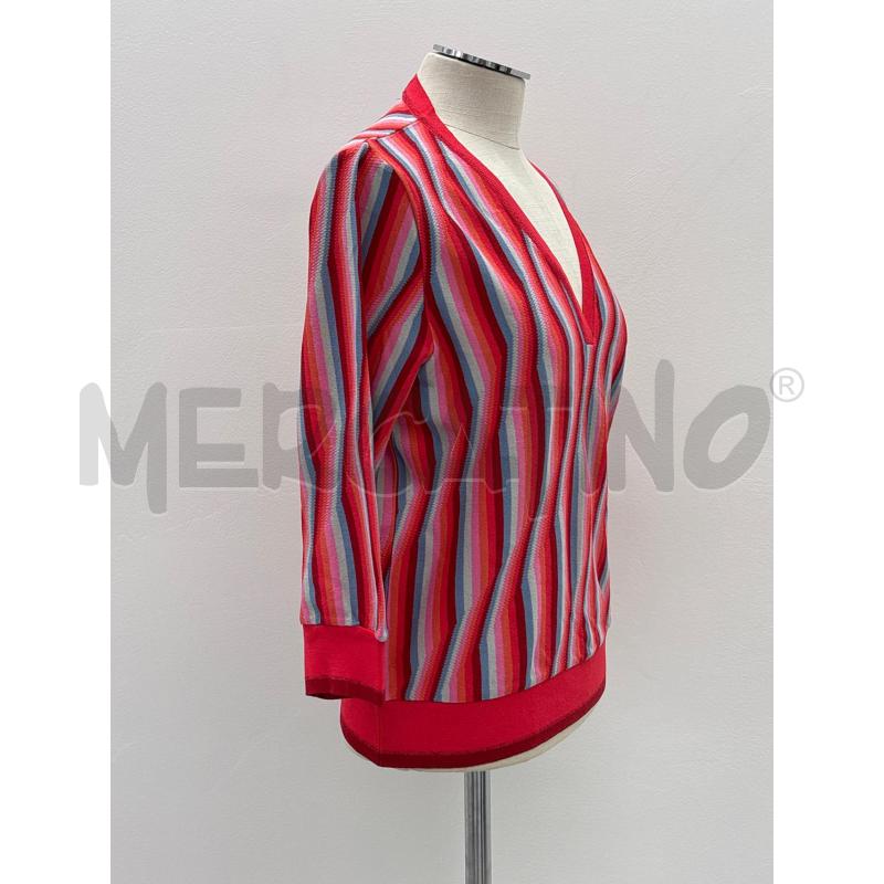 TOP ALDO MARTINS ROSSO RIGHE BLU | Mercatino dell'Usato Roma torrevecchia 2