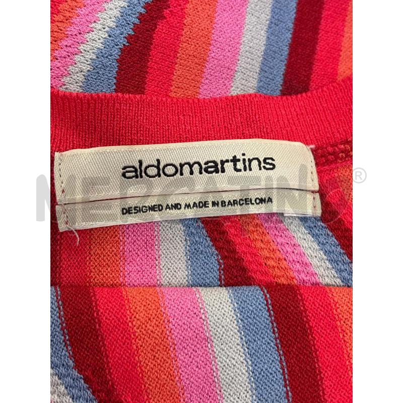 TOP ALDO MARTINS ROSSO RIGHE BLU | Mercatino dell'Usato Roma torrevecchia 4