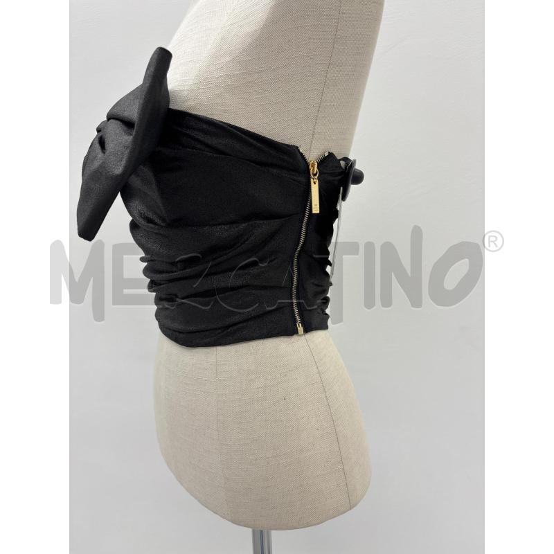 TOP ELISABETTA FRANCHI NERO FIOCCO | Mercatino dell'Usato Roma torrevecchia 2