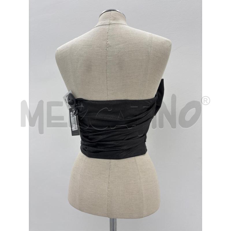 TOP ELISABETTA FRANCHI NERO FIOCCO | Mercatino dell'Usato Roma torrevecchia 3