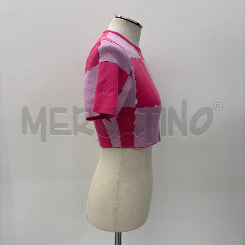 TOP JACQUEMUS LE MAILLE GELATO ROSA  | Mercatino dell'Usato Roma torrevecchia 3