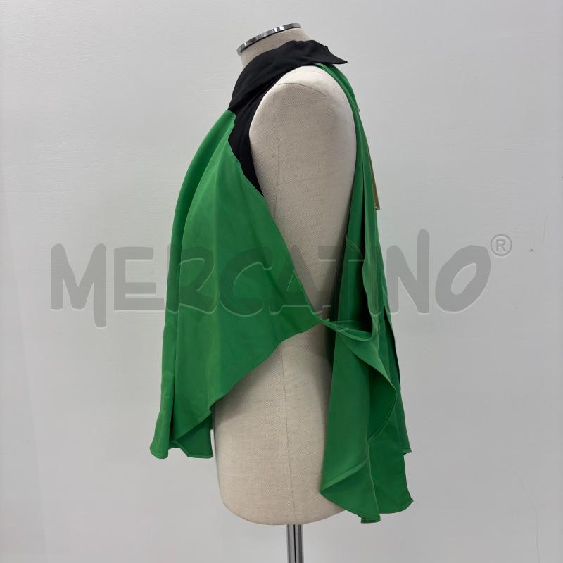 TOP KENZO VERDE COLLETTO NERO | Mercatino dell'Usato Roma torrevecchia 2
