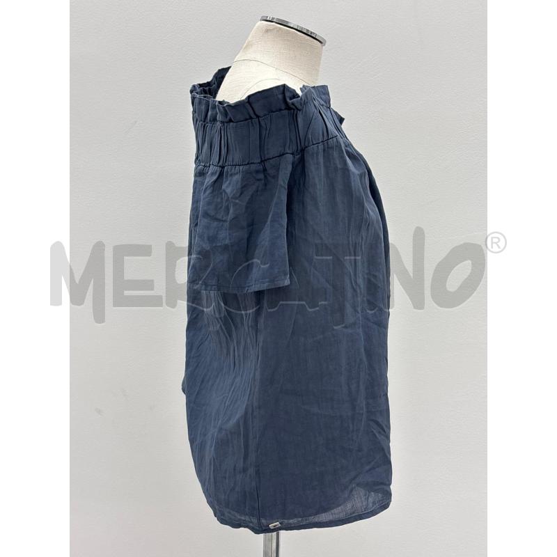 TOP MANILA GRACE BLU SPALLA ELASTICA | Mercatino dell'Usato Roma torrevecchia 2