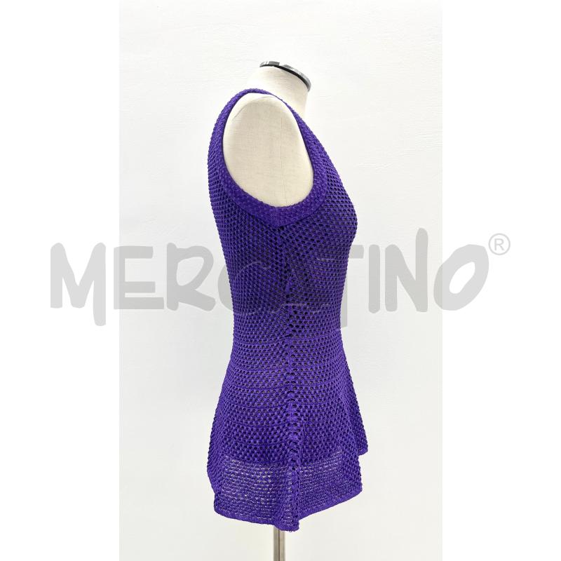 TOP MISSONI VIOLA TRAFORATO | Mercatino dell'Usato Roma torrevecchia 2