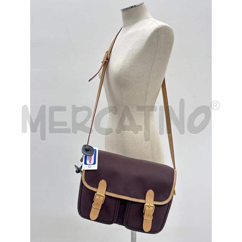 TRACOLLA DONNA BRIC'S MARRONE PROFILI BEIGE  | Mercatino dell'Usato Roma torrevecchia 5