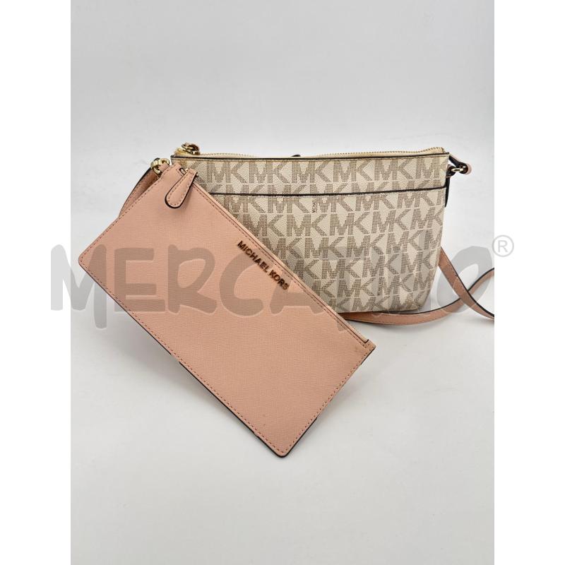 TRACOLLA D MICHAEL KORS ROSA POCHETTE | Mercatino dell'Usato Roma torrevecchia 3