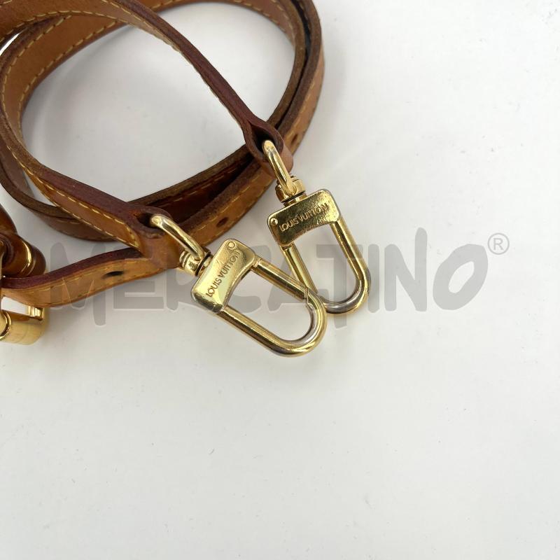 TRACOLLA LOUIS VUITTON AMOVIBILE REGOLABILE 16MM BEIGE | Mercatino dell'Usato Roma torrevecchia 2