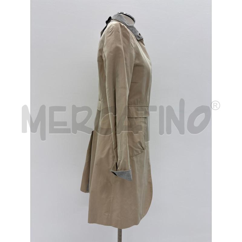TRENCH BRUNELLO CUCINELLI BEIGE 2 BOTTONI | Mercatino dell'Usato Roma torrevecchia 2
