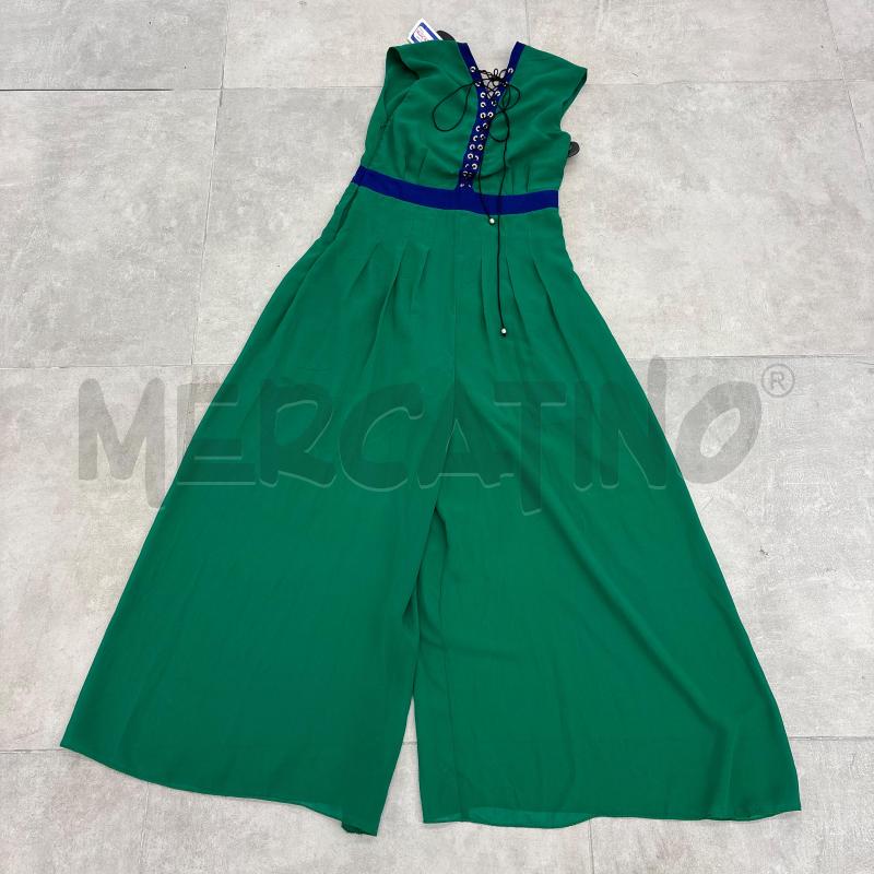 TUTA D MANGANO VERDE PROFILI BLU | Mercatino dell'Usato Roma torrevecchia 2