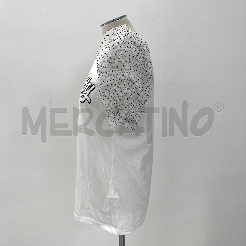 T SHIRT ANIYE BY BIANCA SPALLE TULLE POIS NERI  | Mercatino dell'Usato Roma torrevecchia 2