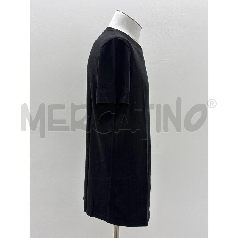 T SHIRT U DSQUARED2 NERA MANICA FASCIA ARANCIONE | Mercatino dell'Usato Roma torrevecchia 2