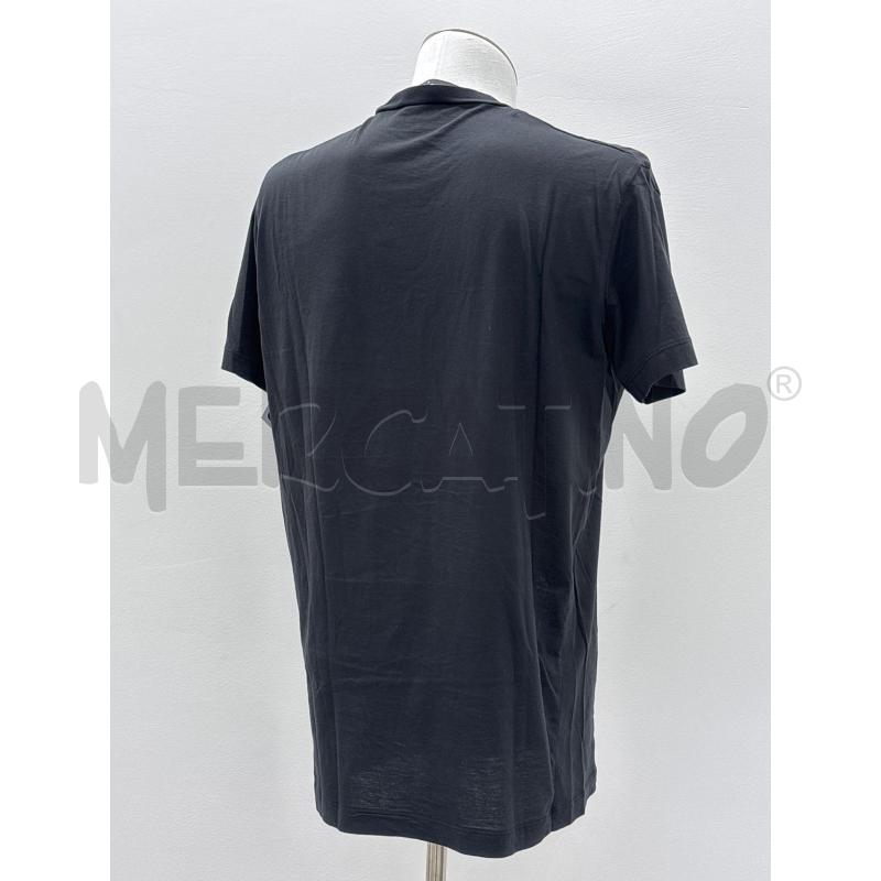 T SHIRT U DSQUARED2 NERA SCRITTA PAILLETTES DORATE | Mercatino dell'Usato Roma torrevecchia 3