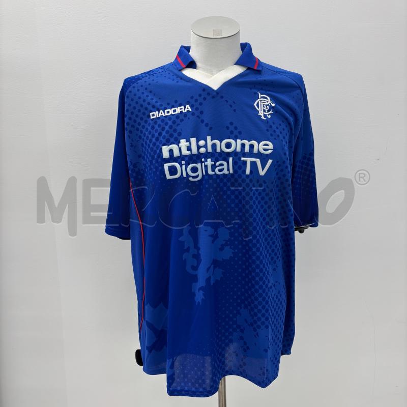 T SHIRT U GLASGOW RANGERS 2002/03 | Mercatino dell'Usato Roma torrevecchia 1