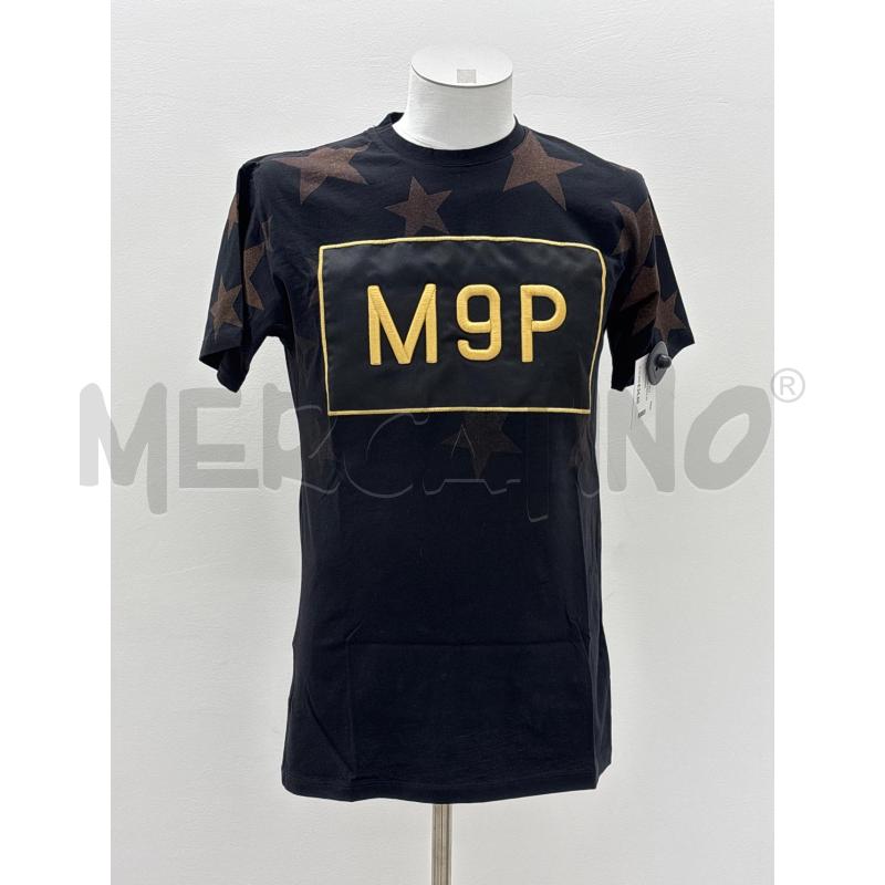 T SHIRT U M9P NERA STELLE MARRONI | Mercatino dell'Usato Roma torrevecchia 1